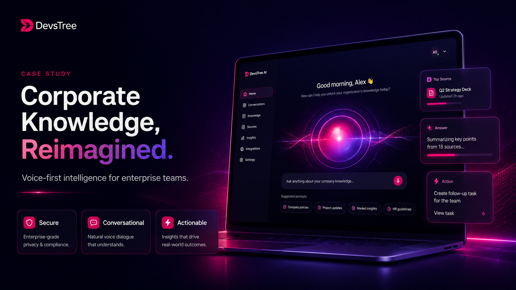 Audio Conversational AI Case Study